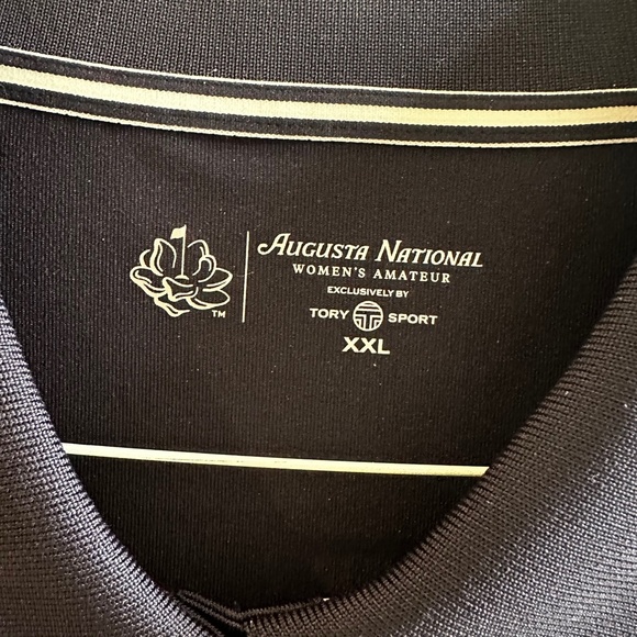 Tory Burch Sport Augusta Masters Ladies Amateur Golf Collared Shirt - Picture 3 of 4